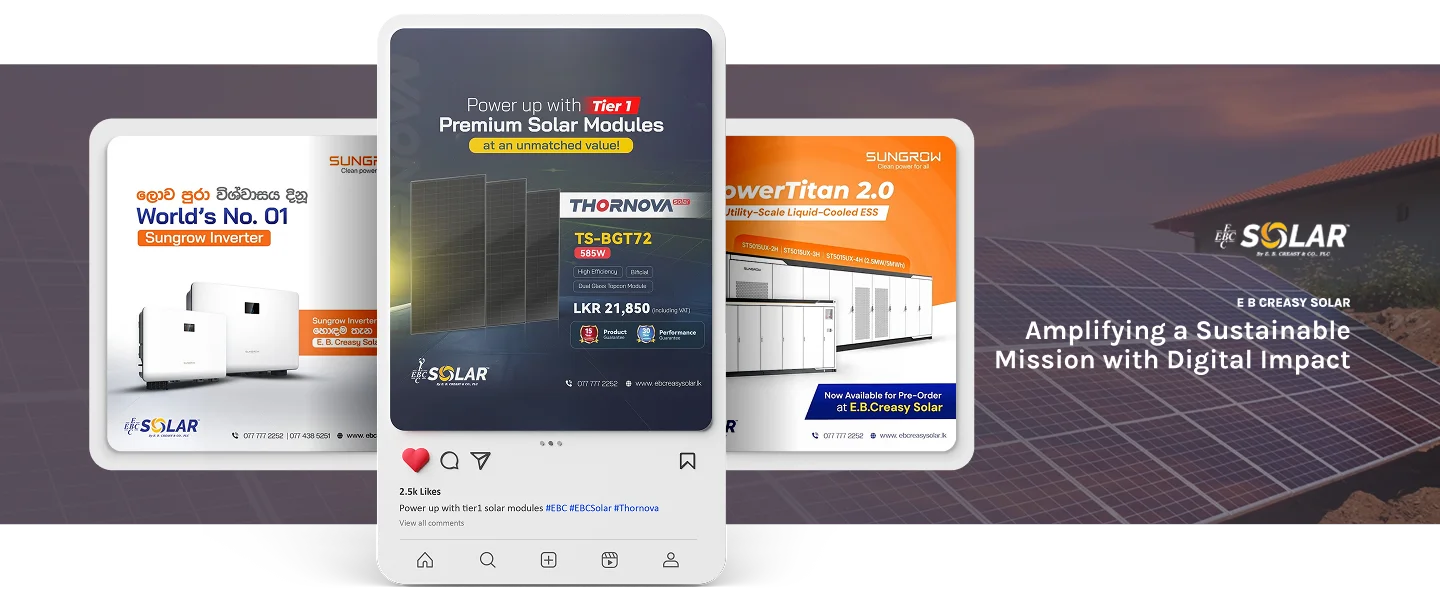 social media marketing agency project-e-b-solar