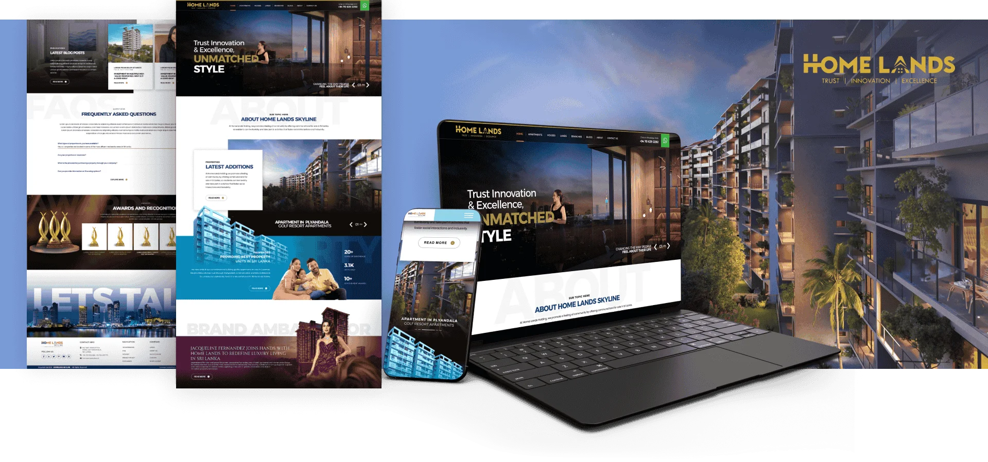 website design company in sri lanka project-homelands