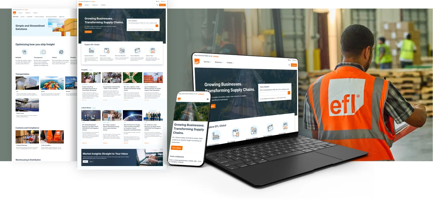 website design for manufacturing companies