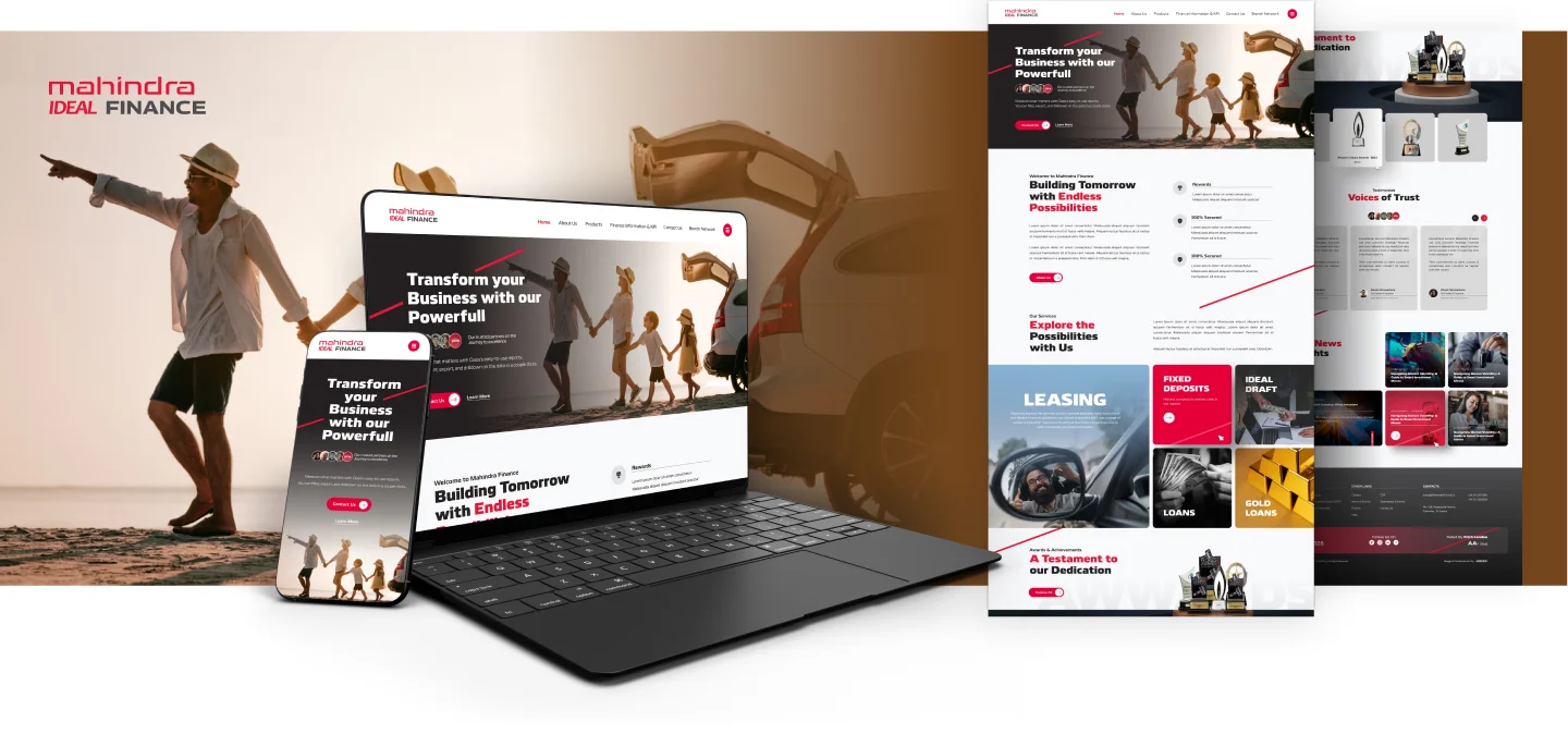 website design for manufacturing companies