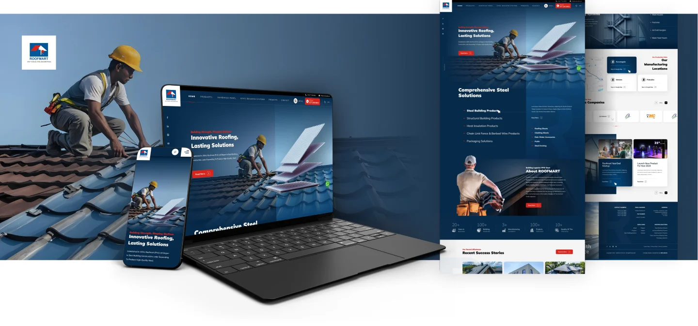 website design for manufacturing companies