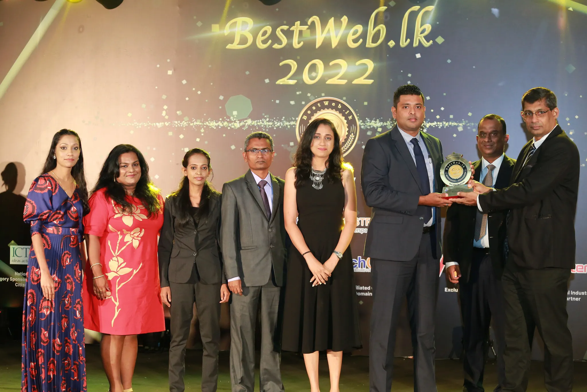 Best Web Developer Award by Best Web LK 2022