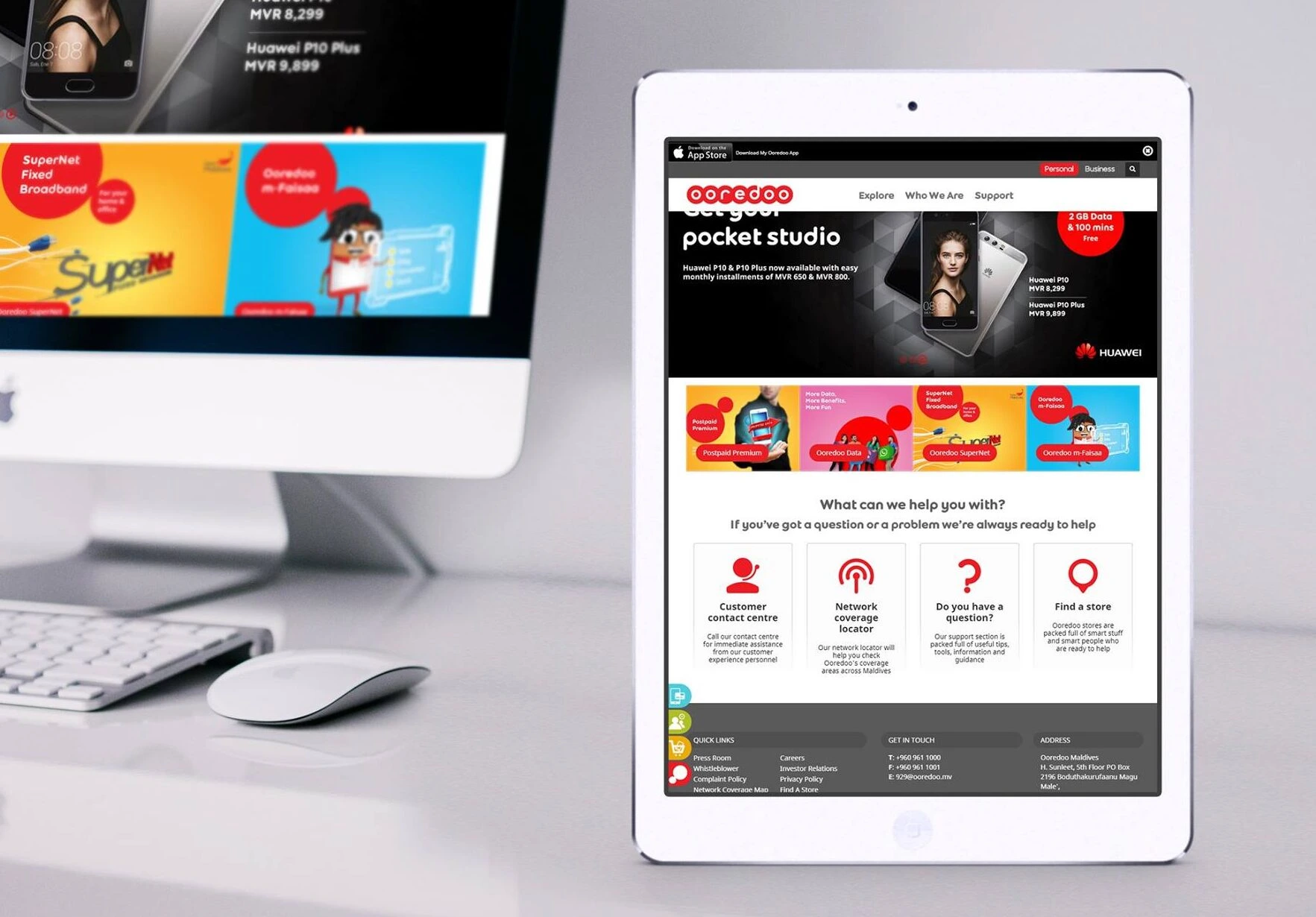 Launch of Ooredoo Maldives 2017
