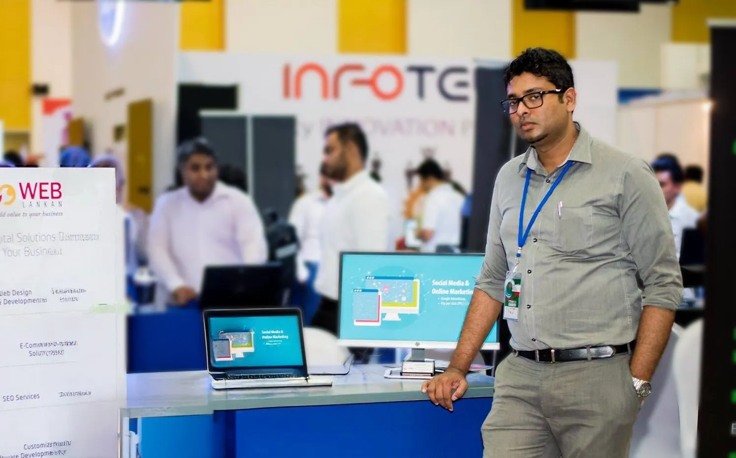 Participation at the ICT Exhibition by INFOTEL 2017
