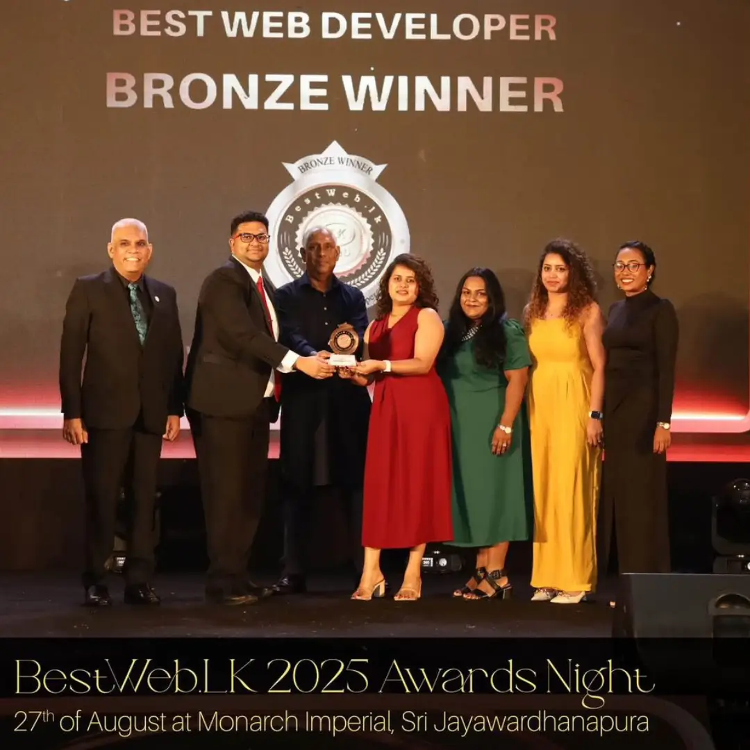 Best Web Developer Bronze Winner 2025